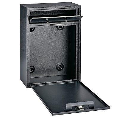 Mail Boss 7413 High Security Steel Locking Wall Mounted Mailbox-Office Commen...