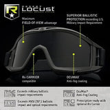 Revision Military Desert Locust Goggle Essential Black