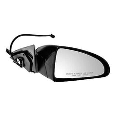 TRQ Right Mirror without Puddle Light with Smooth Cover Passenger Side Compat...