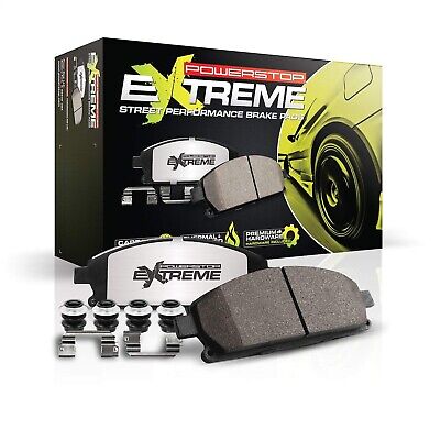 Power Stop Z26-1260 Z26 Front Carbon-Fiber Ceramic Brake Pads