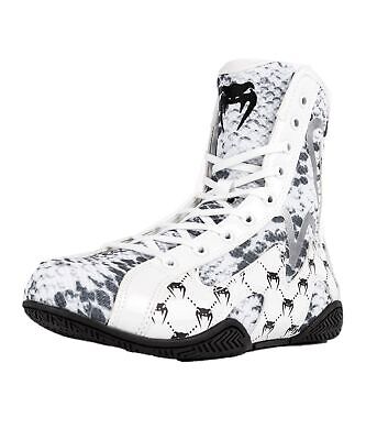 Venum White Snake Boxing Shoes - White 6.5