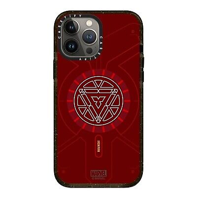 CASETiFY Impact iPhone 13 Pro Max Case [Iron Man Co-Lab / 6.6ft Drop Protecti...