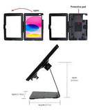 Desktop Anti-Theft Security Kiosk Stand Holder Enclosure for 2022 iPad 10.9" ...