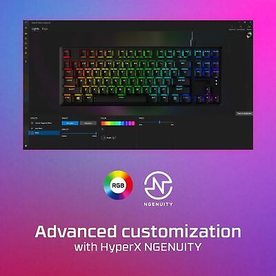 HyperX Alloy Origins Core PBT - TKL Mechanical Gaming Keyboard, PBT Keycaps, ...