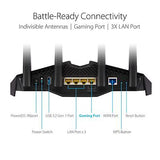 ASUS RT-AX82U (AX5400) Dual Band WiFi 6 Extendable Gaming Router, Gaming Port...