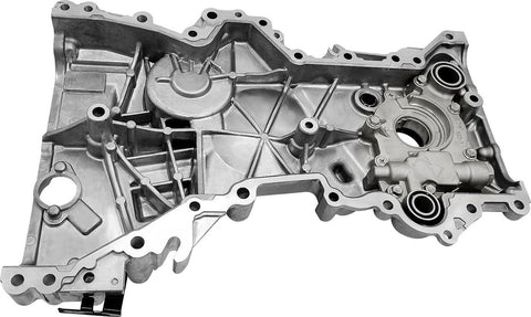 21350-2E740,21350-2E700 Engine Oil Pump Timing Chain Cover Compatible with Hyundai Elantra/Kona/Veloster/Forte 2017 2018 2019 2020 2.0L
