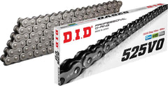 (525VO-108) Steel 108 Link Professional V Series O-Ring Chain with Connecting Link