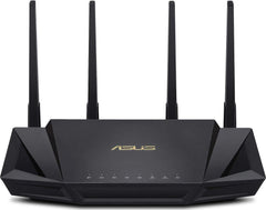 ASUS RT-AX3000 Dual Band WiFi 6 Extendable Router, Subscription-free Network Security, Instant Guard, Advanced Parental Controls, Built-in VPN, AiMesh Compatible, Gaming and Streaming, Smart Home, USB
