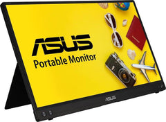 ASUS ZenScreen 15.6 1080P Portable USB Monitor (MB16ACV) - Full HD, IPS, USB Type-C, Eye Care, Kickstand, for Laptop, PC, Phone, Console, Anti-Glare Surface, 3-Year Warranty,BLACK