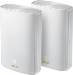 ASUS ZenWiFi AX Hybrid Powerline Mesh WiFi6 System (XP4) 2PK - Whole Home Coverage up to 5,500 Sq.Ft. and 6+ Rooms for Thick Walls, AiMesh, Free Lifetime Security, Easy Setup, HomePlug AV2 MIMO Standard