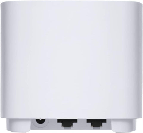 ASUS ZenWiFi AX Mini,Mesh WiFi 6 System (AX1800 XD4 3PK)-Whole Home Coverage up to 4800 sq.ft and 5+ Rooms, AiMesh, White