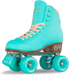 Crazy Skates Retro Roller Skates | Adjustable or Fixed Sizes | Classic Quad Skates for Women and Girls