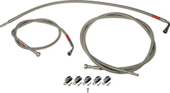 Dorman 819-812 Front Flexible Stainless Steel Braided Fuel Line Compatible with Select Chevrolet / GMC Models (OE FIX)