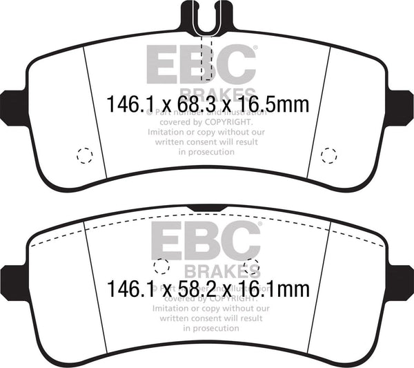 EBC Brakes DP32350C Redstuff Pads