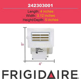 Frigidaire 242303001 Air Damper Control Assembly Kit for Refrigerators, White