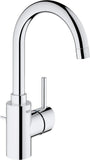 GROHE 32138002 Concetto, Single Hole Single-Handle L-Size Bathroom Faucet 1.2 GPM, Chrome