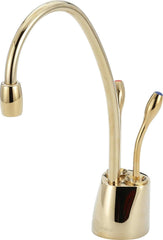 InSinkErator Contemporary Instant Hot and Cold Water Dispenser - Faucet Only, French Gold, F-HC1100FG
