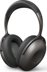 KEF Mu7 Noise Cancelling Wireless Headphones (Charcoal Grey), Adjustable