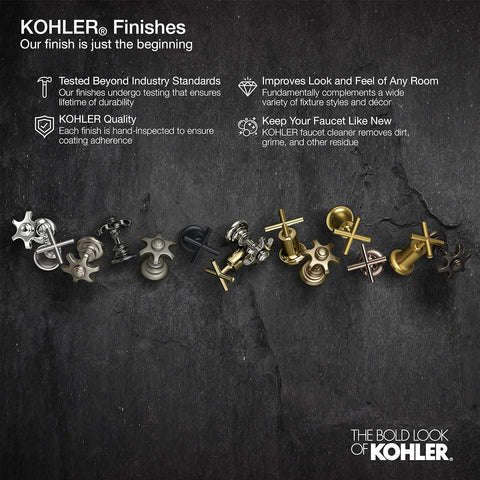Kohler K-7142-BL ClearFlo Bathtub Drain, Matte Black