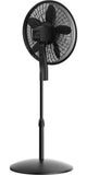 Lasko Oscillating 18-inch EcoQuiet DC Motor 12-Speed Pedestal Fan with Remote Control, Black, S18708, Large