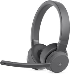 Lenovo Go - Wireless ANC Headset - Bluetooth Headset - Active Noise Cancelling - Rotatable Boom Mic - Microsoft Teams Certified, Iron Grey, Large