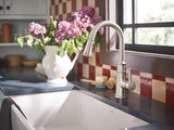 Moen 7260SRS Belfield One-Handle Pulldown Kitchen Faucet Featuring Power Boost and Reflex, Spot Resist Stainless