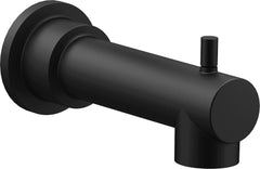 Moen Align Matte Black Tub Shower Diverter Spout, 172656BL