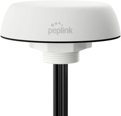 Peplink Cellular and WiFi Antenna Mobility 22G | 5G Ready 2x2 MIMO Cellular High Bandwidth Dual-Band Wi-Fi External Router Computer Networking Antenna System with Reliable GPS Receiver | 1 ft, White