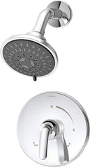Symmons 5501-1.5-TRM Elm Single Handle 5-Spray Shower Trim in Polished Chrome - 1.5 GPM (Valve Not Included)