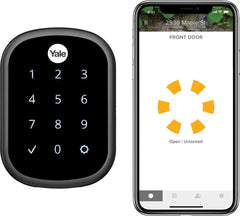 Yale Assure Lock SL Wi-Fi Touchscreen Smart Lock - Black Suede