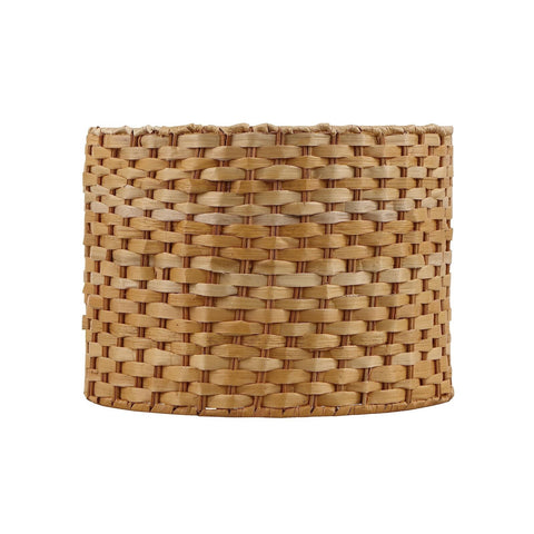 Aspen Creative 31602, Drum Spider Lamp Shade, Natural Banana Leaf, 12" Top x ...