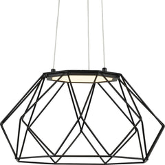 Progress Lighting Geodesic LED Collection Matte Black LED Mid-Century Modern ...