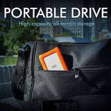 LaCie Rugged Mini 1TB External Hard Drive Portable HDD – USB 3.0 1TB, Orange