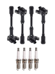 ENA Set of 4 Ignition Coil Pack 4 Iridium Spark Plug Compatible with Ford 201...