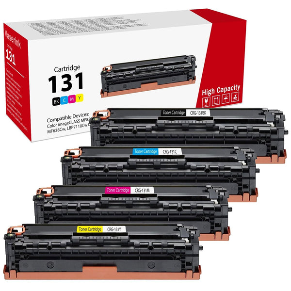 High-Yield 131 Toner Cartridges 4 Pack (Black, Cyan,Magenta, Yellow) Vsenk Co...