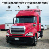 Freightliner Headlights for Columbia 2004-2017,Replacement Headlamp DOT and S...