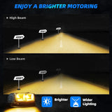 AUTOSAVER88 LED DRL Headlights Assembly Compatible with 1999-2006 GMC Sierra ...