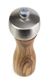 Peugeot - Fidji Manual Salt Mill - Adjustable Grinder - Olive Wood and Stainl...