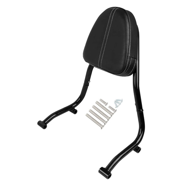 Worldmotop Motorcycle Sissy Bar Backrest Rear Passenger Seat Compatible with ...