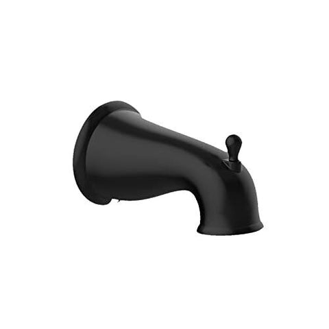 Design House 595686 Oakmont Classic Bath and Shower Trim with Matte Black