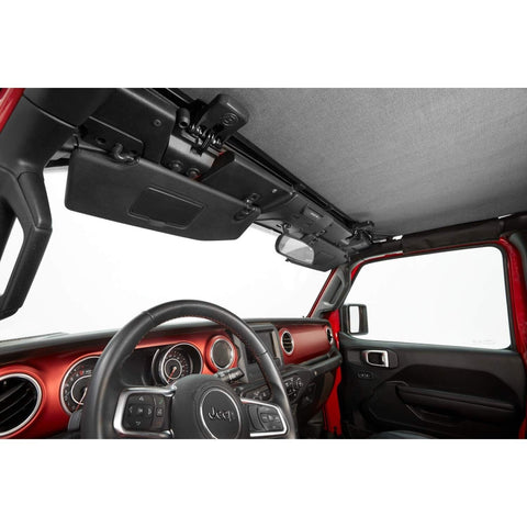 Bestop Header Safari Bikini - '18-20 Wrangler JL 2-Door (Black Diamond)