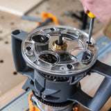 BORA Tools PM-6210 Fixed Router Base for Bora Router Motor PM-6200 Ergonomic ...