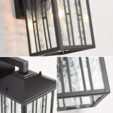 Outdoor Wall Light, Matte Black Porch Light Fixtures, Waterproof Outside Wall...