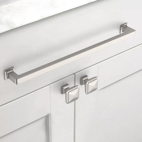 Asidrama 10 Pack 12.6 Inch(320mm) Brushed Satin Nickel Kitchen Cabinet Handle...