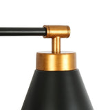 classy leaves Bathroom Light Fixtures, Black Gold 3 Light Vanity Lights Over ...