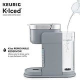 Keurig K-Iced Single Serve Coffee Maker - Brews Hot and Cold - Regular, Gray