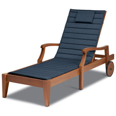 Classic Accessories Storigami Water-Resistant 72 x 21 Inch Chaise Lounge Cush...