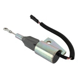 12V Shut Down Solenoid Compatible with/Replacement forHyundai R130 87435487, ...