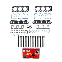 DNJ HGB4140 Cylinder Head Gasket Set with Head Bolt Kit for 2001-2007 Ford Me...