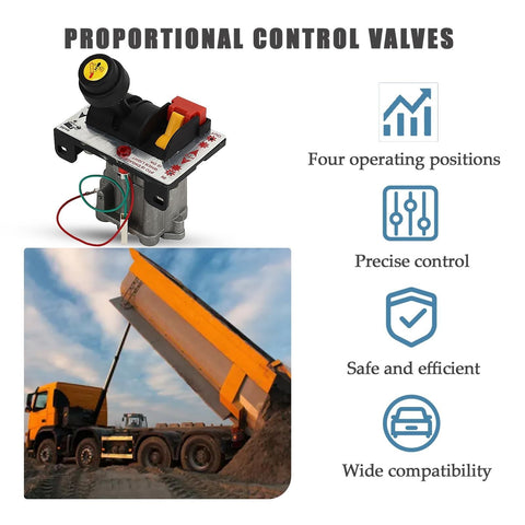 PTO Control Switch,Dump Truck Control Valve,Proportional Control Valves with ...